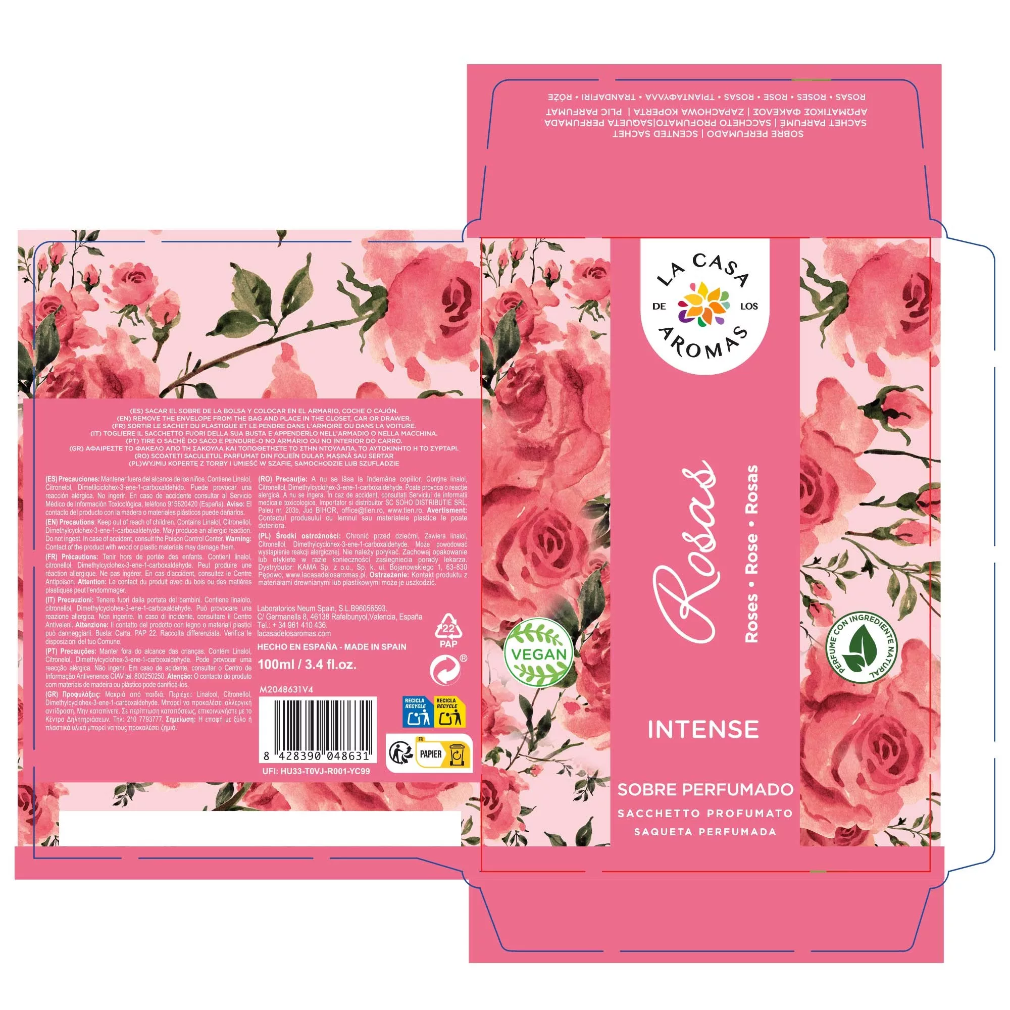 Sobre Perfumado Rosas - Vista 2