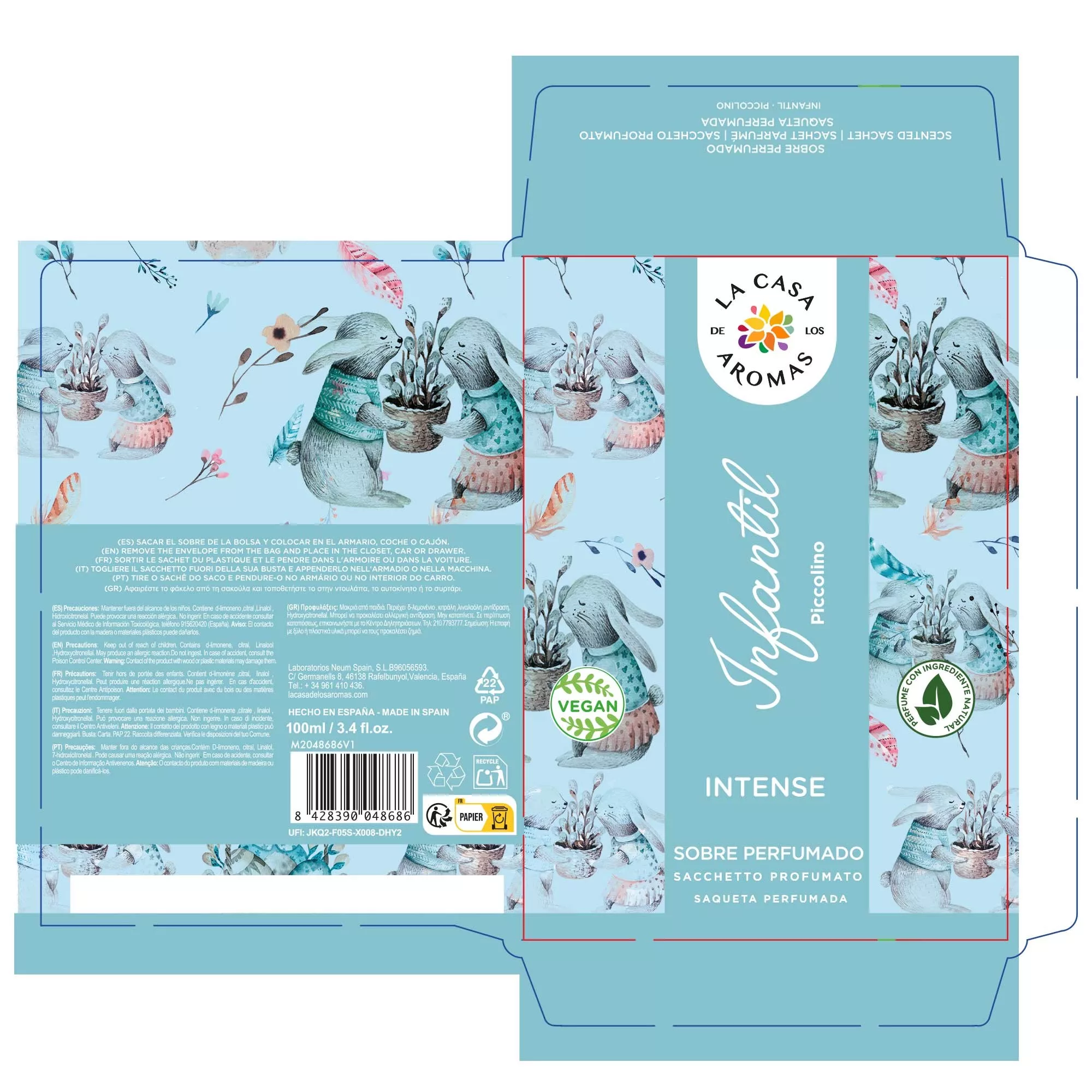 Sobre Perfumado Infantil - Vista 2