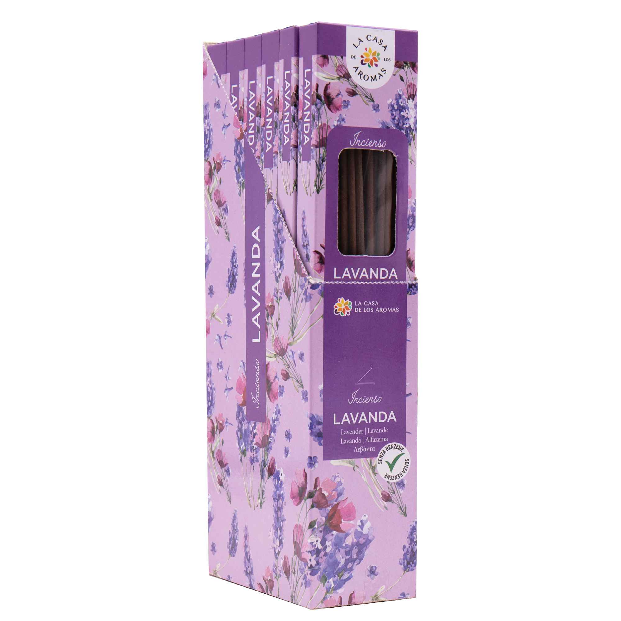 Pack 6 sets 20 sticks Incienso Lavanda - Vista 1