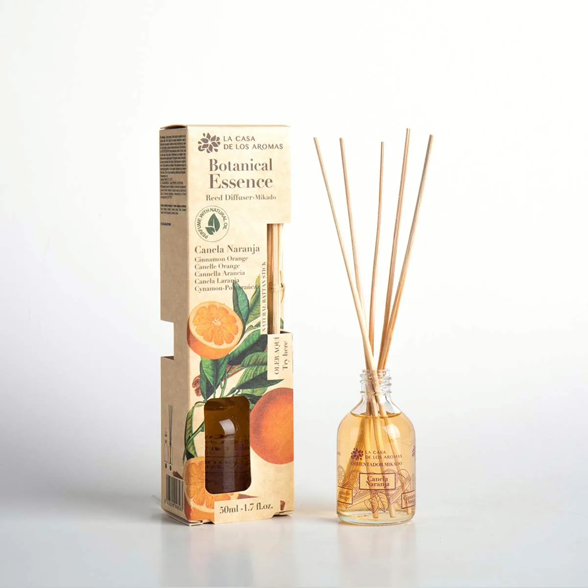 Ambientador Mikado Canela Naranja Botanical 50ml - Vista 1
