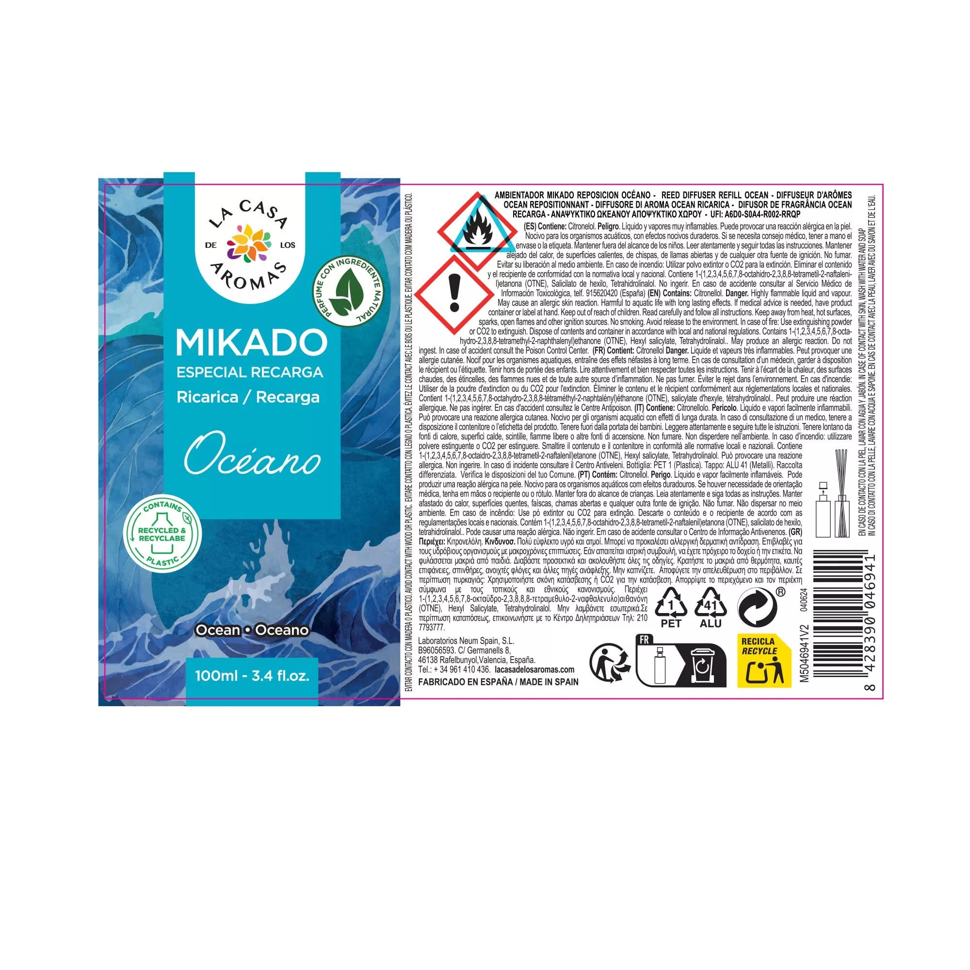 Mikado Reposición Océano - Vista 6