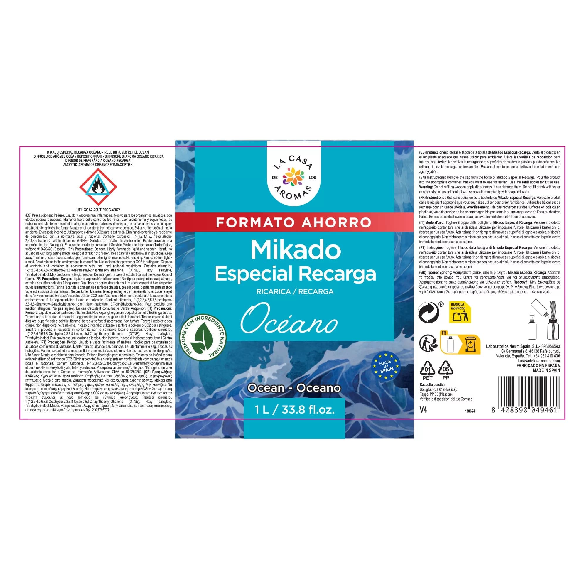 Mikado Reposición Océano - Vista 5