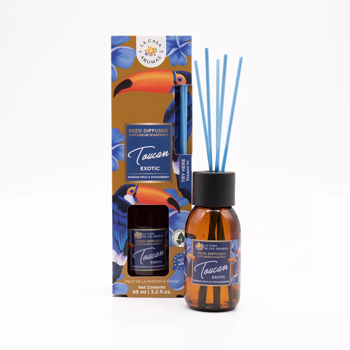 Mikado Ambientador Toucan Exotic, 95ml - Vista 1
