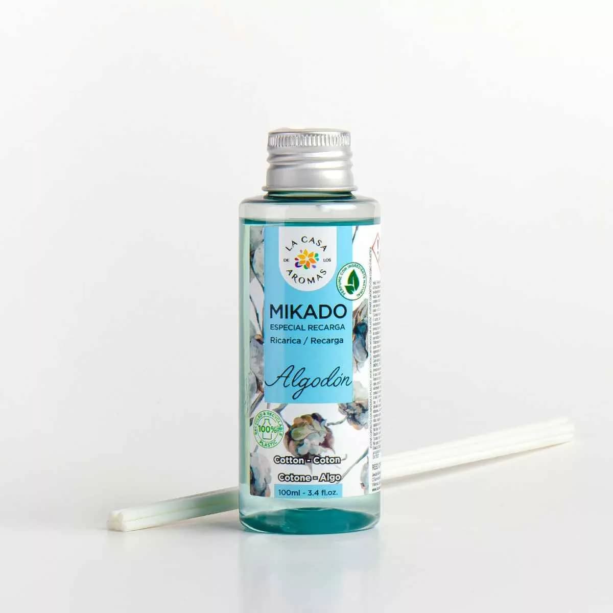 Reposición algodón