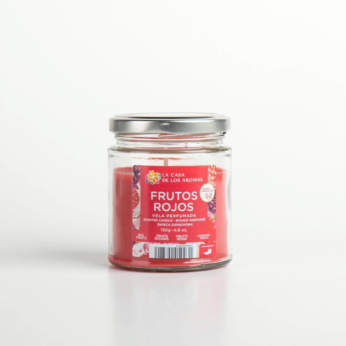 Vela aromática Frutos Rojos de 130g - Vista 1