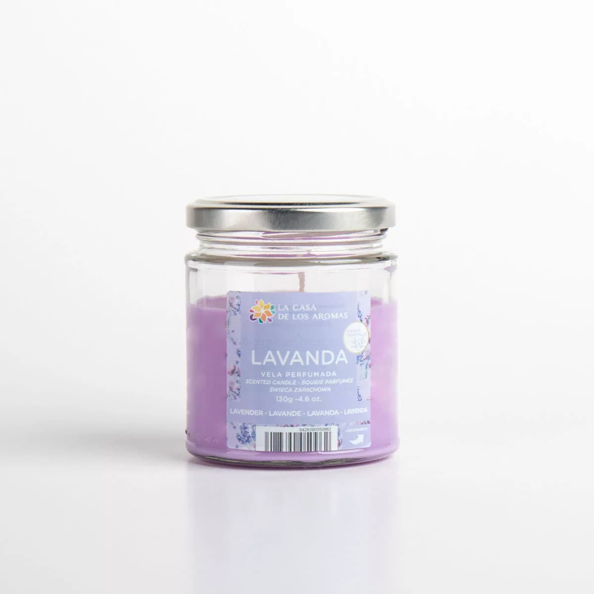 Vela aromática de lavanda