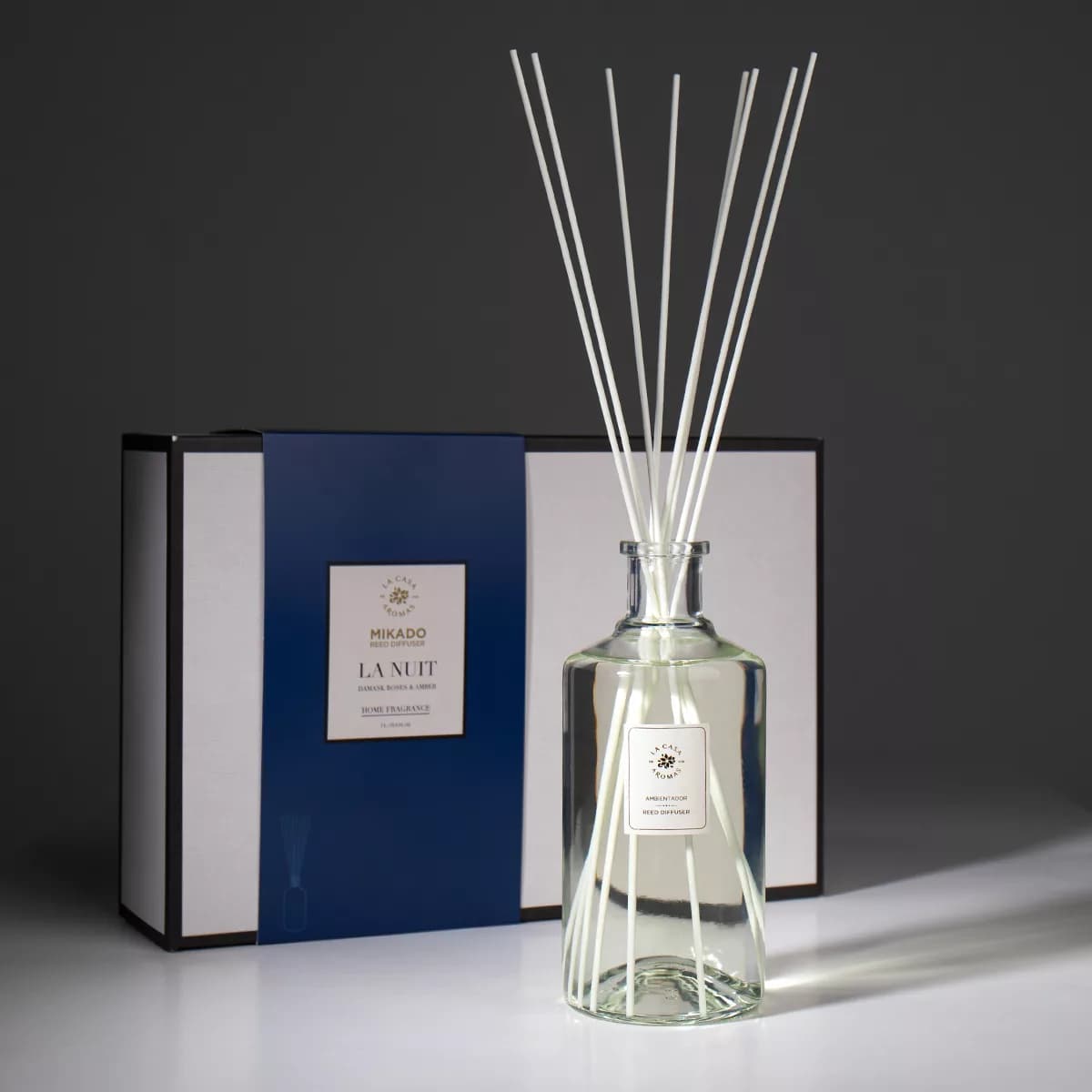 Ambientador Mikado La Nuit Damask, Roses & Amber, 1l. - Vista 2