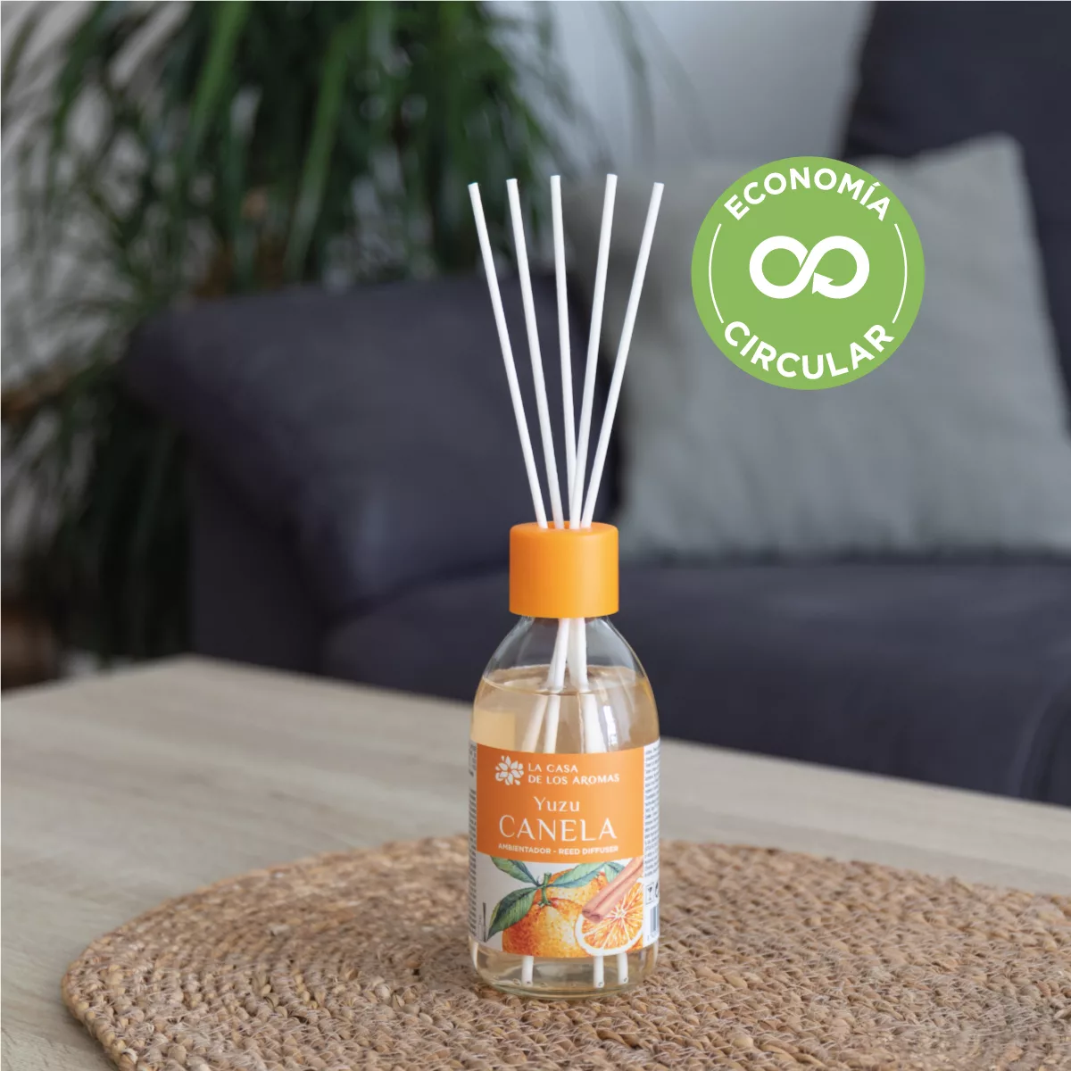 Ambientador Ekomikado Yuzu Canela, 230ml - Vista 2