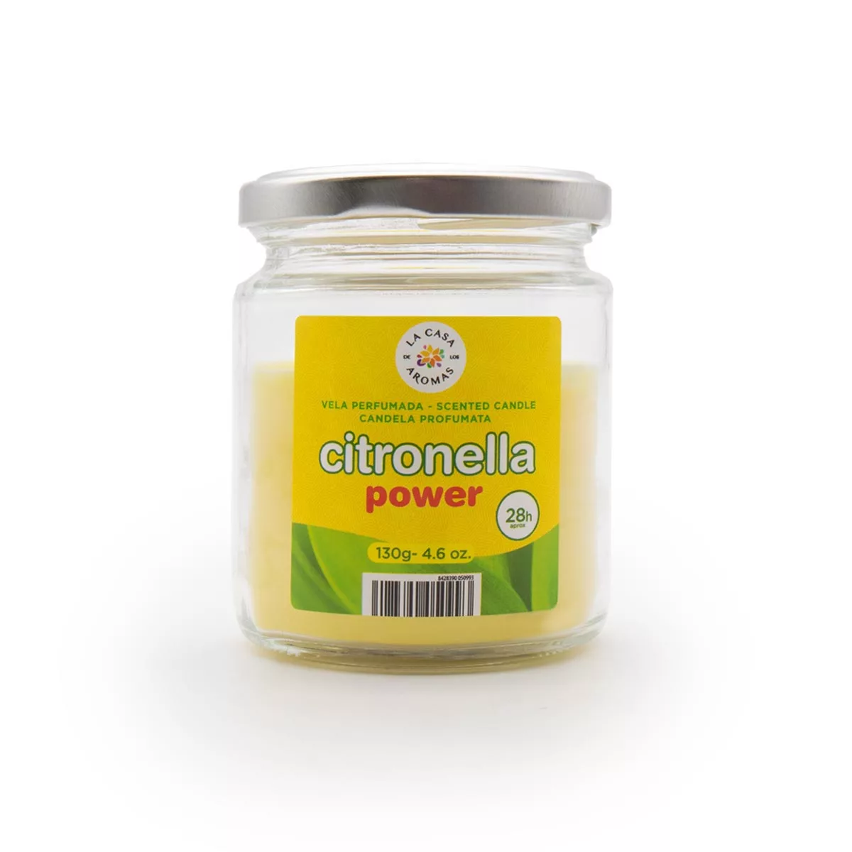 Vela aromática Citronela de 130g - Vista 1