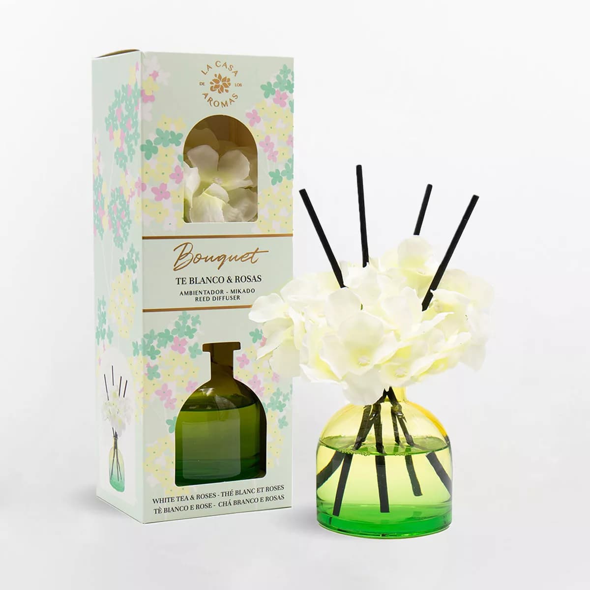 Ambientador Mikado Bouquet Té Blanco y Rosas 170ml - Vista 1
