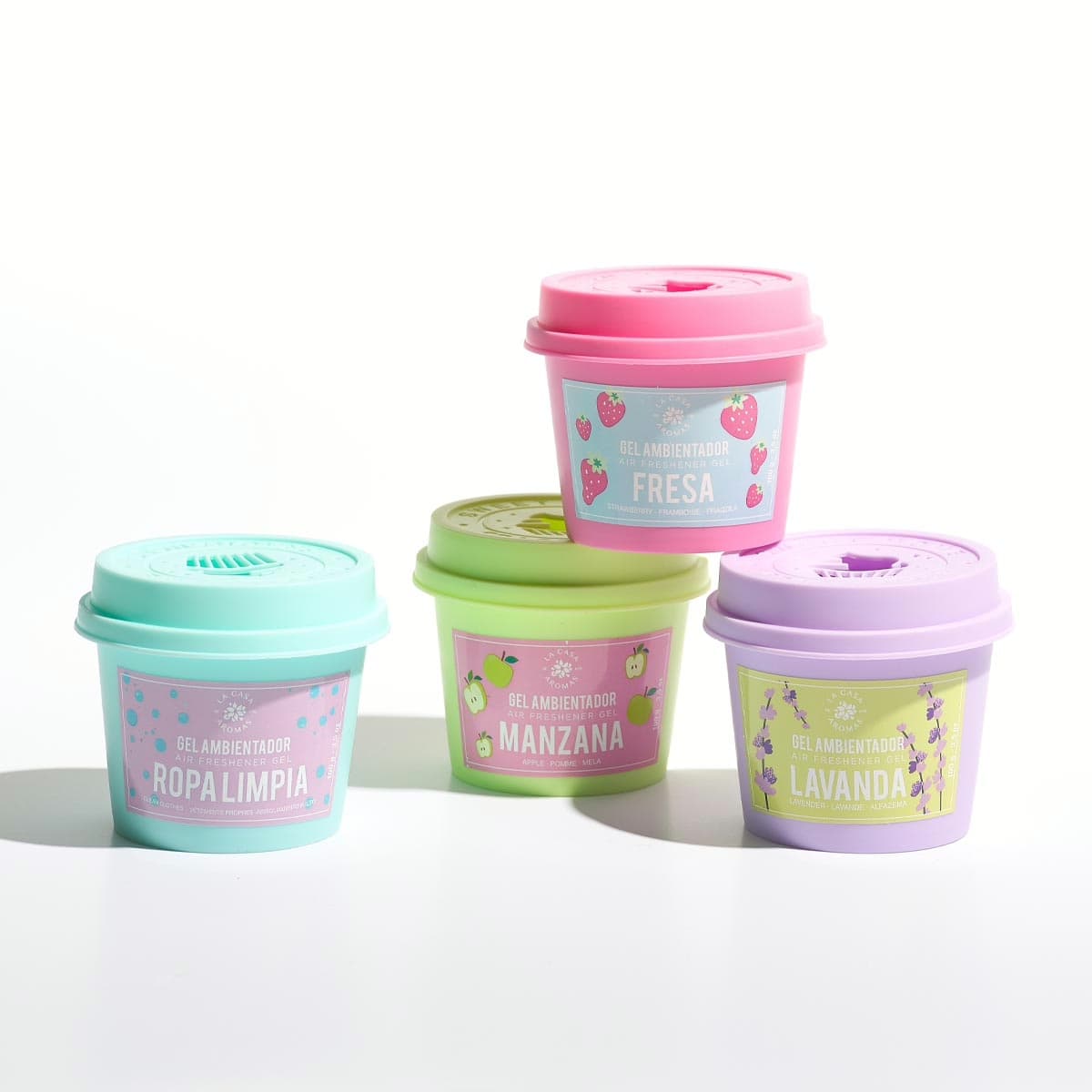 Pack Ahorro de 4 Ambientadores Cupcakes de gel para el baño - Vista 1