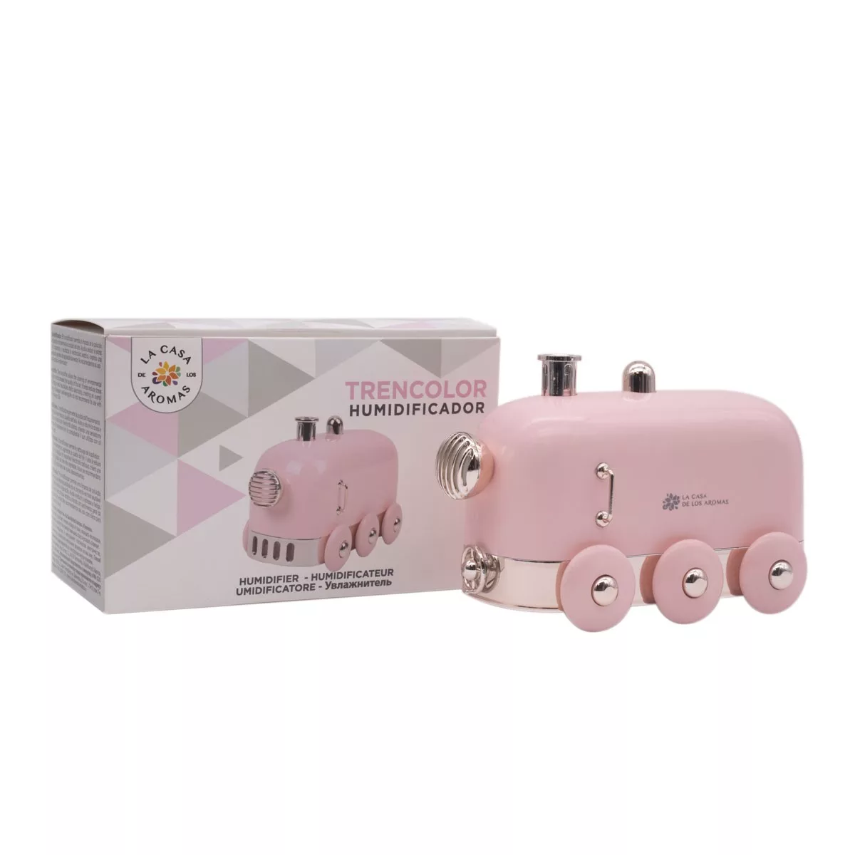 Humidificador Tren Rosa o Gris - Vista 2