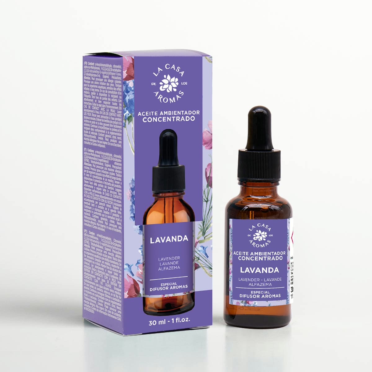 Aceite Aromático Concentrado Hidrosoluble Lavanda 30ml - Vista 1