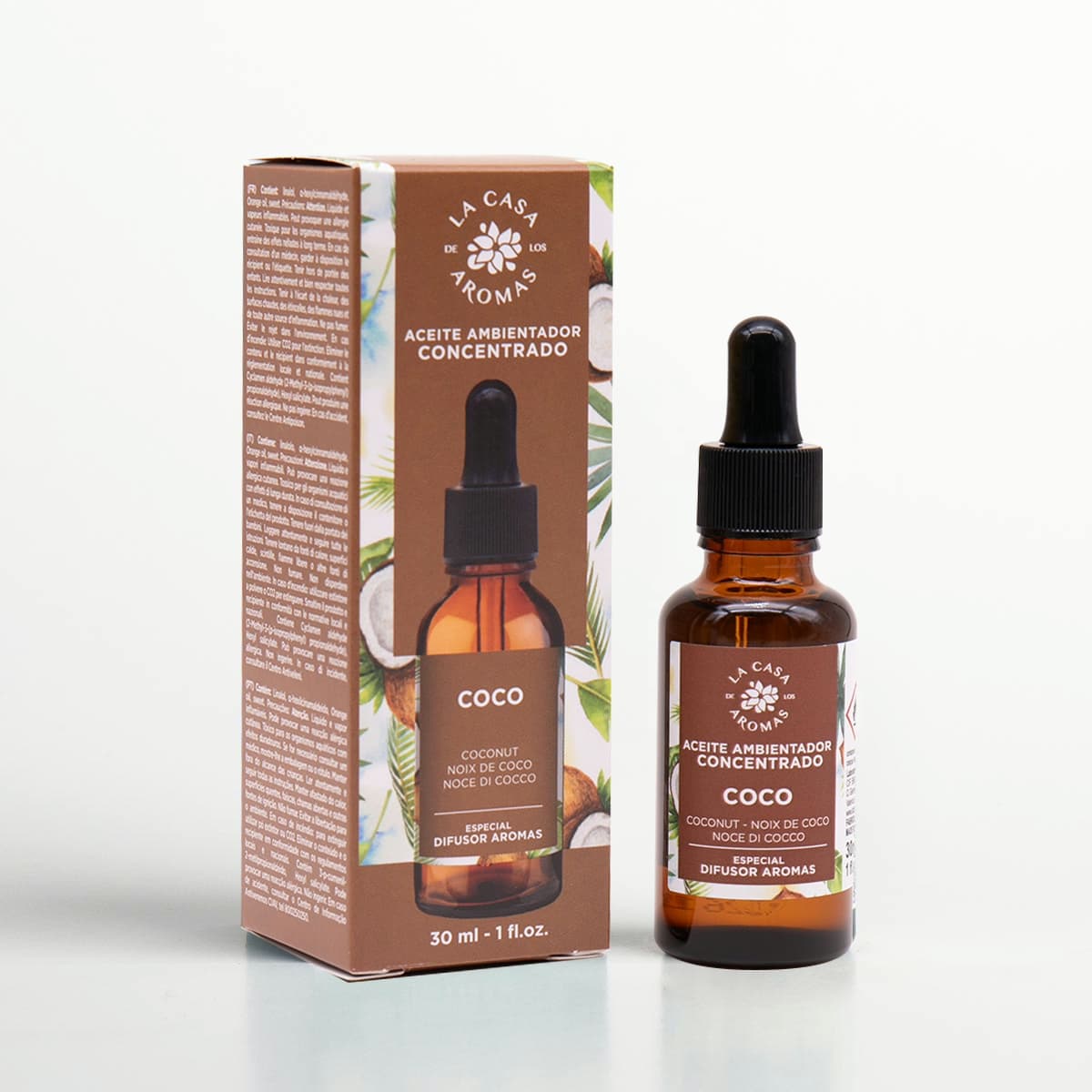Aceite Aromático Concentrado Hidrosoluble Coco 30ml - Vista 1