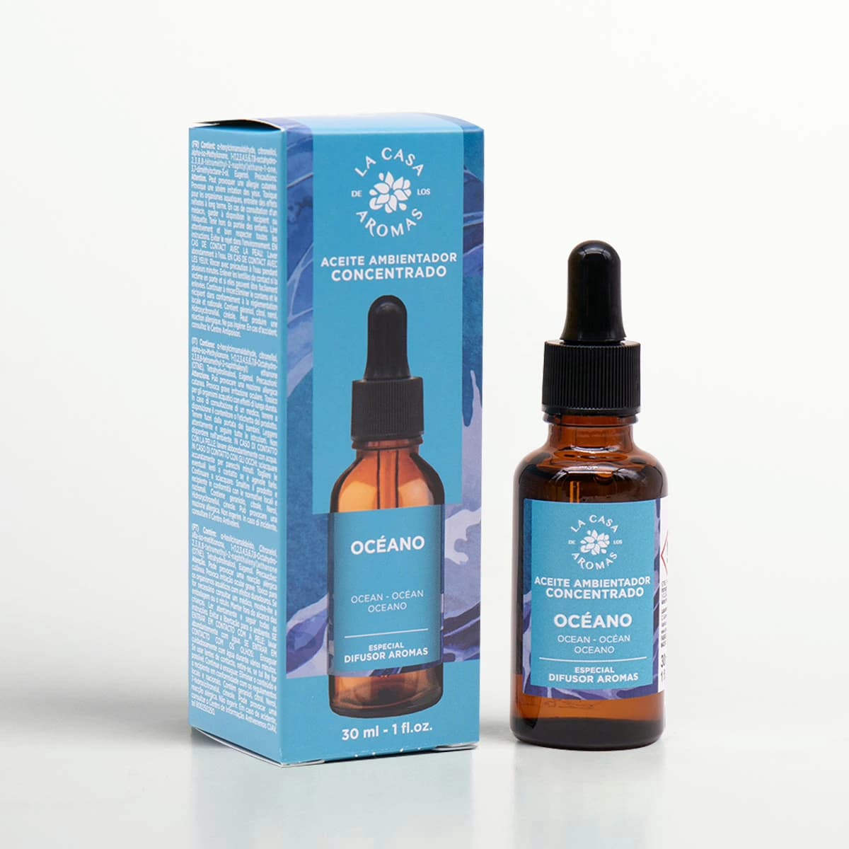 Aceite Aromático Concentrado Hidrosoluble Océano 30ml - Vista 1