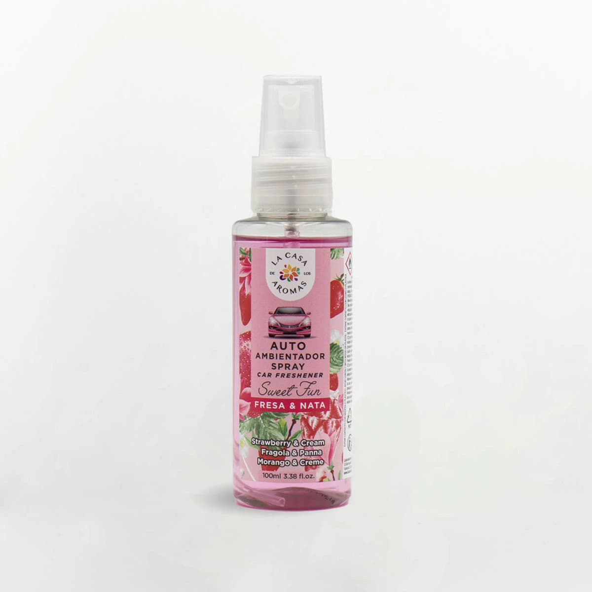 Ambientador de coche Spray Fresa & Nata 100ml - Vista 1
