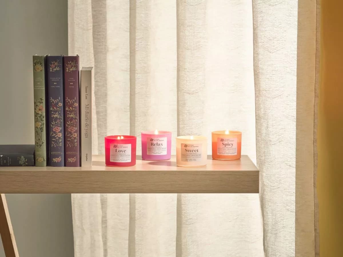 velas aromaticas relax sweet spicy love