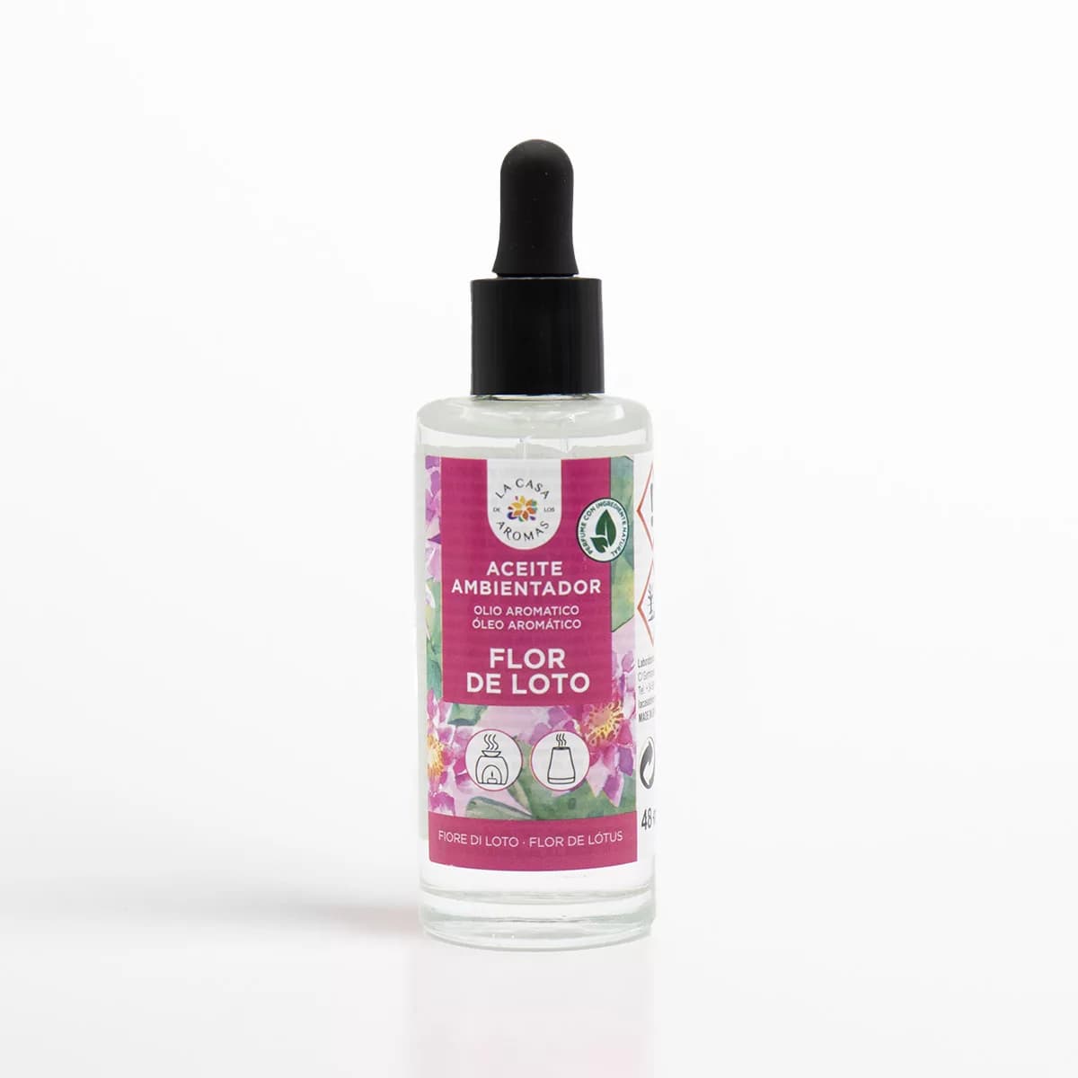 aceite ambientador flor de loto 48ml