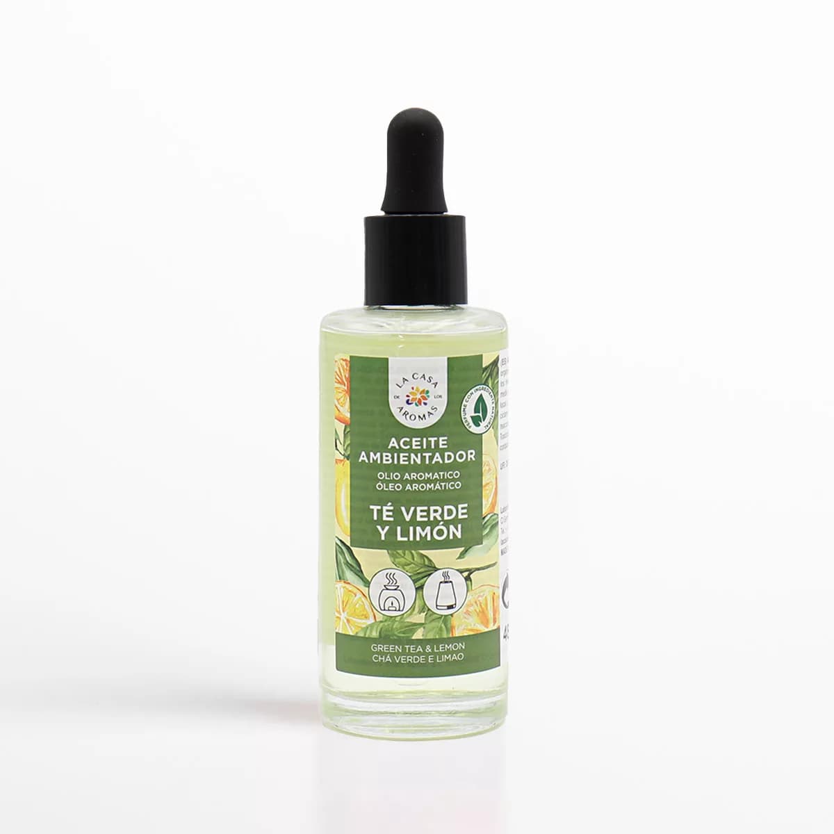 aceite ambientador te verde y limon 48ml