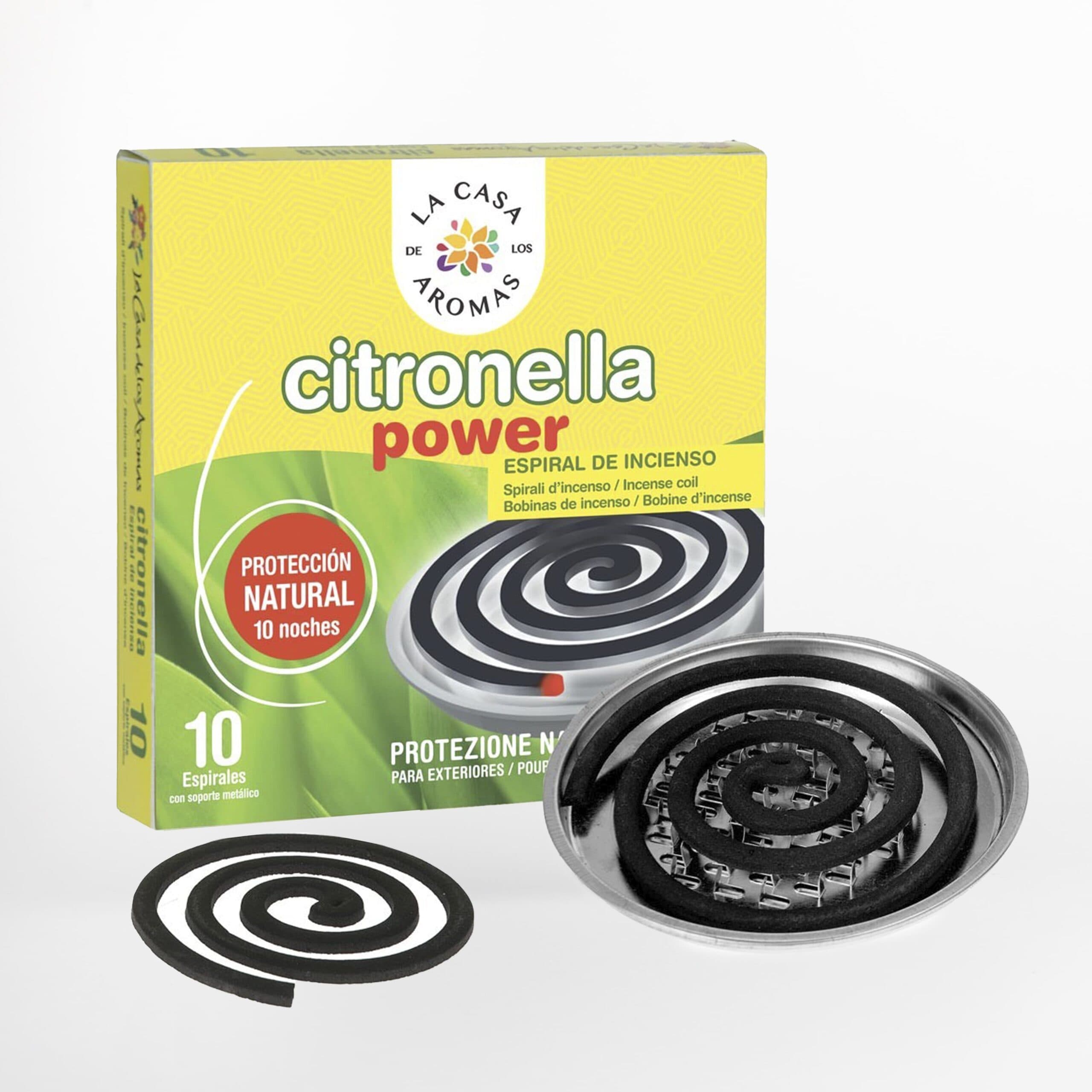 Espirales de Citronela