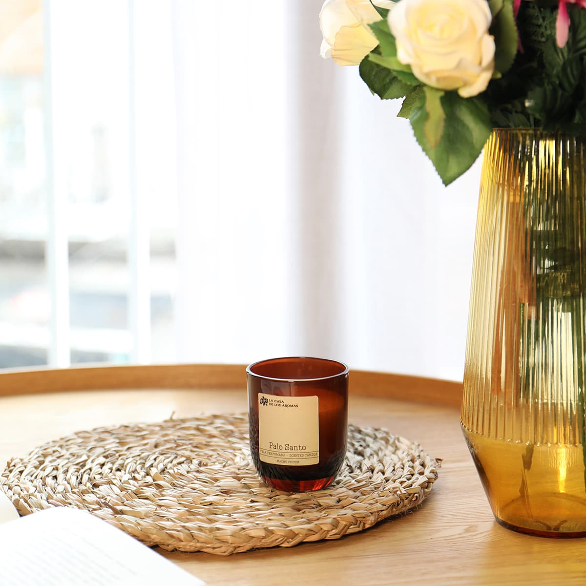 Vela Aromática Sellos Palo Santo - Vista 4