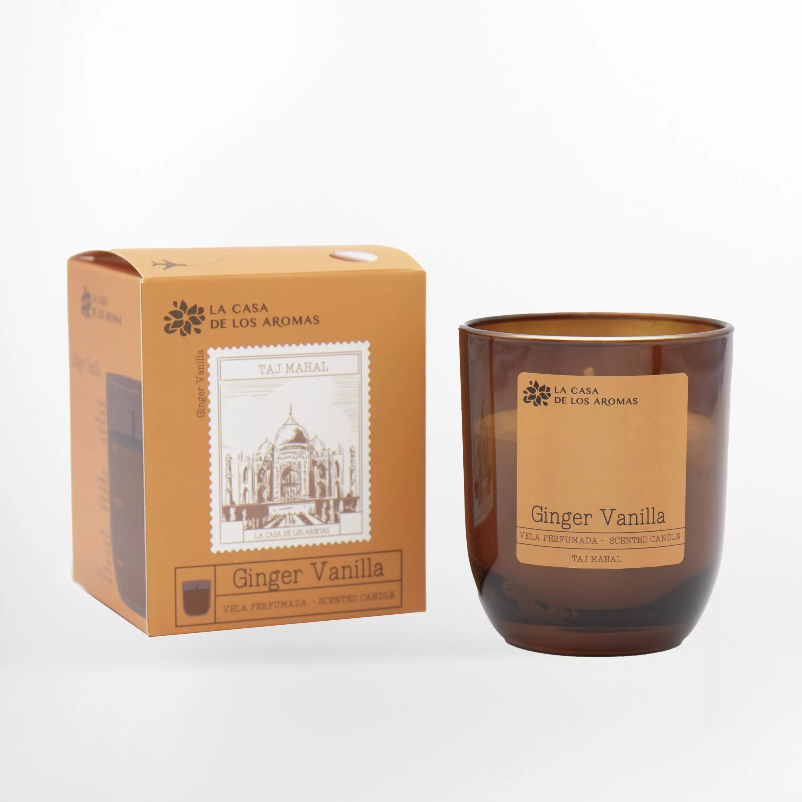 Vela Aromática Sellos Ginger Vanilla