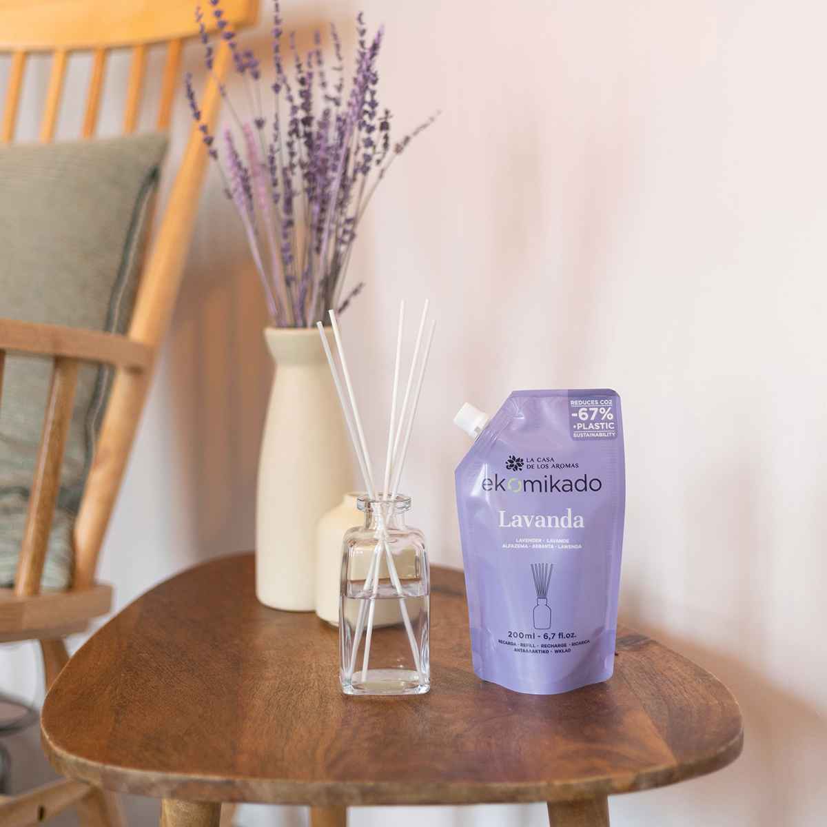 PACK DIY Ekomikado Refill – Crea tu Mikado en 3 pasos - Vista 4