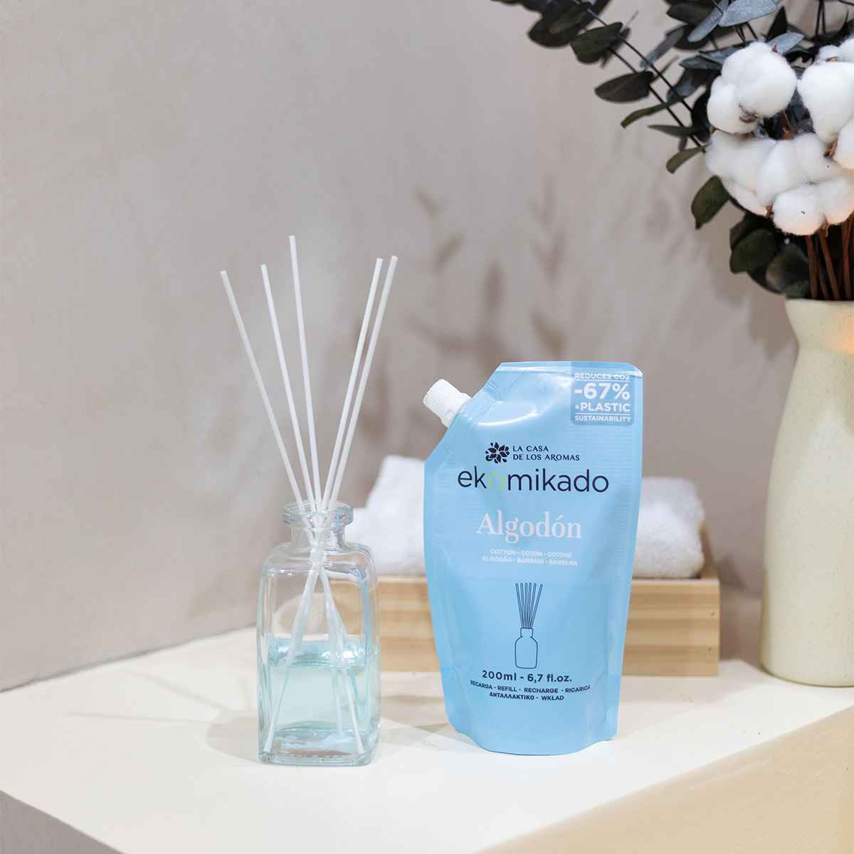 PACK DIY Ekomikado Refill – Crea tu Mikado en 3 pasos - Vista 5