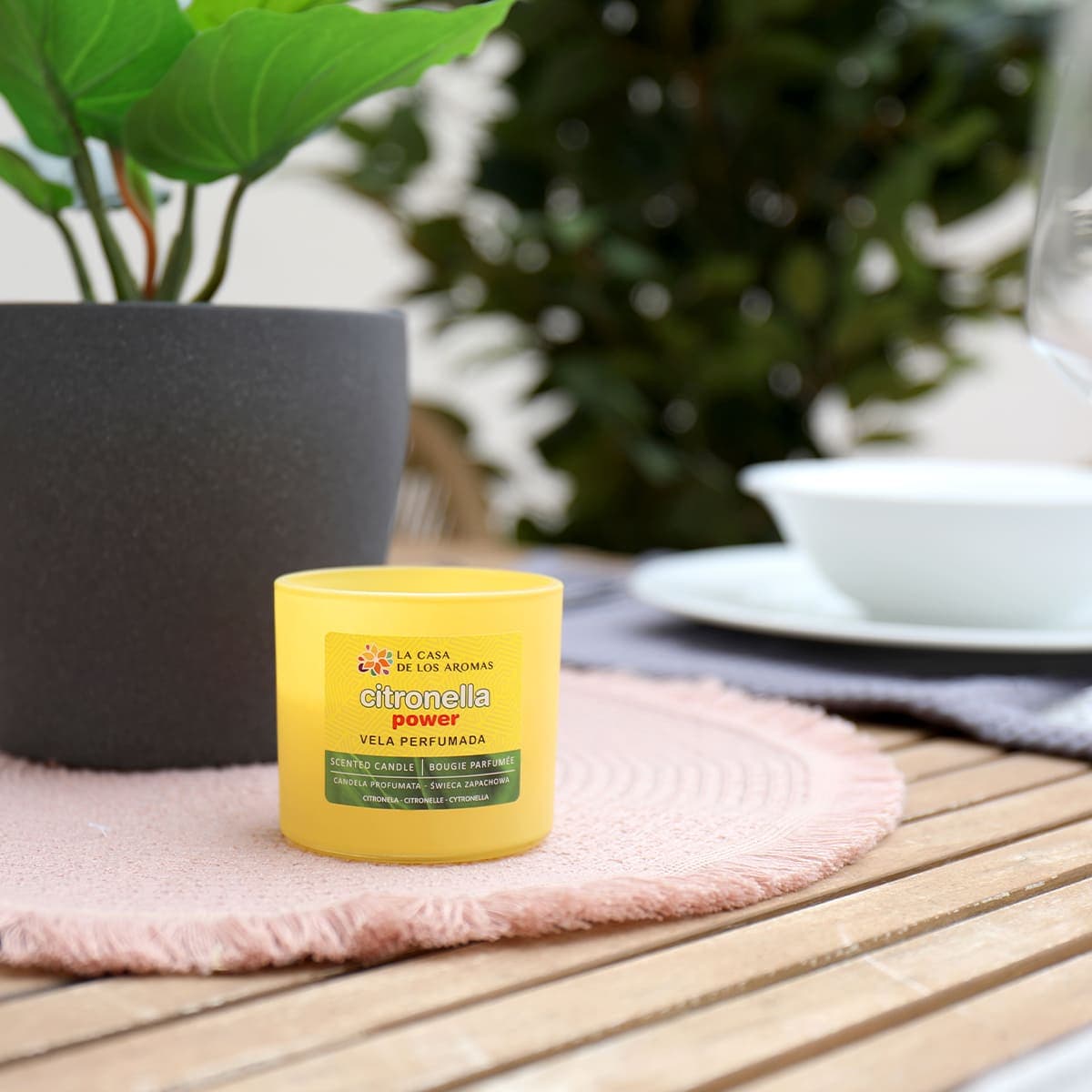 Vela Aromática Citronela, 90grs - Vista 2