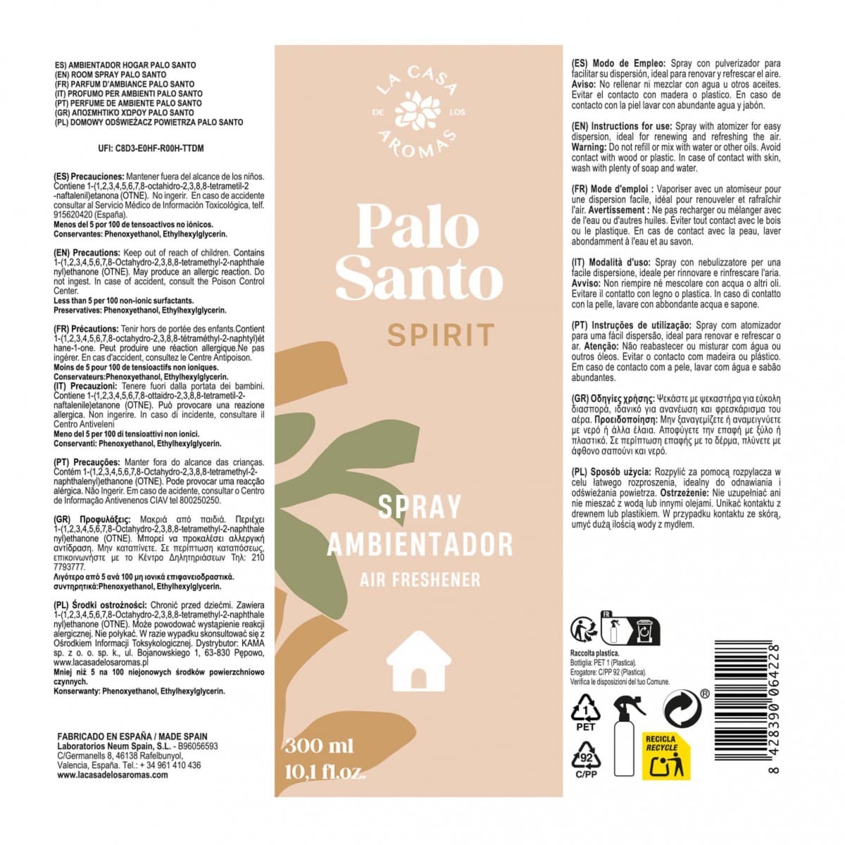 Spray Hogar Palo Santo - Vista 5