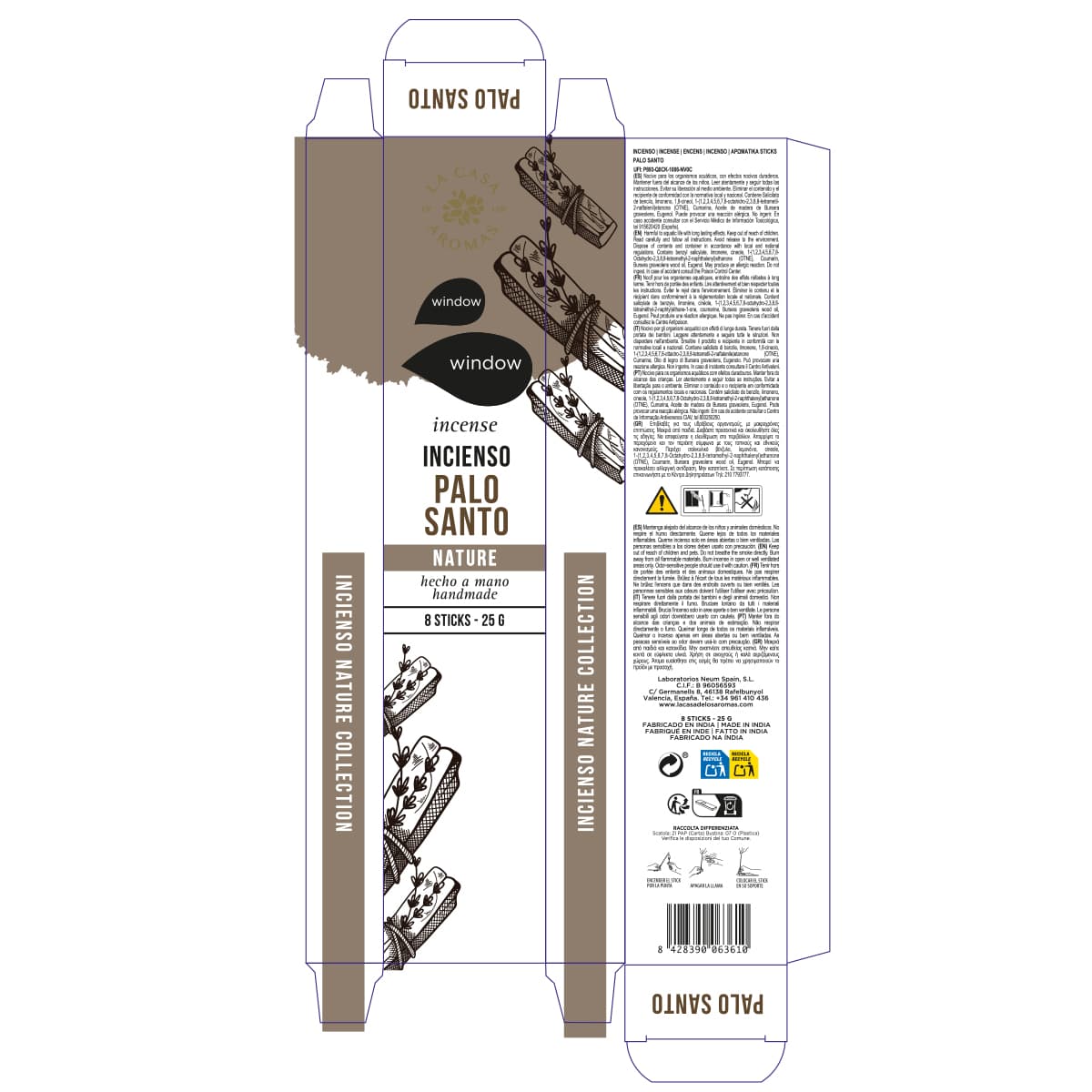 Incienso Nature Palo Santo - Vista 3