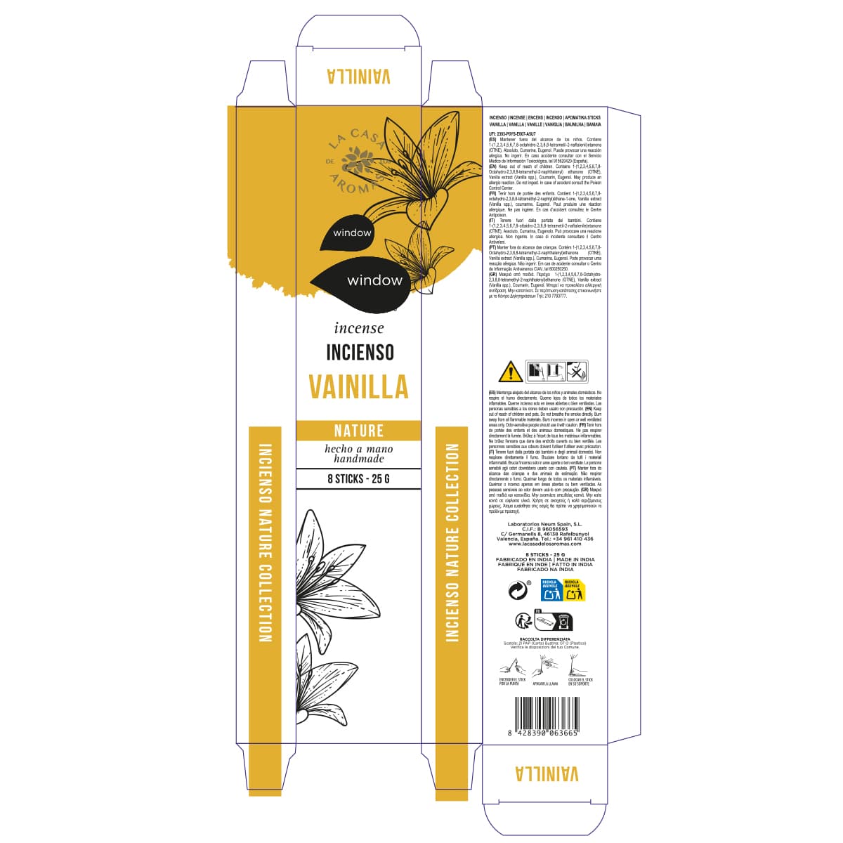Incienso Nature Vainilla - Vista 3