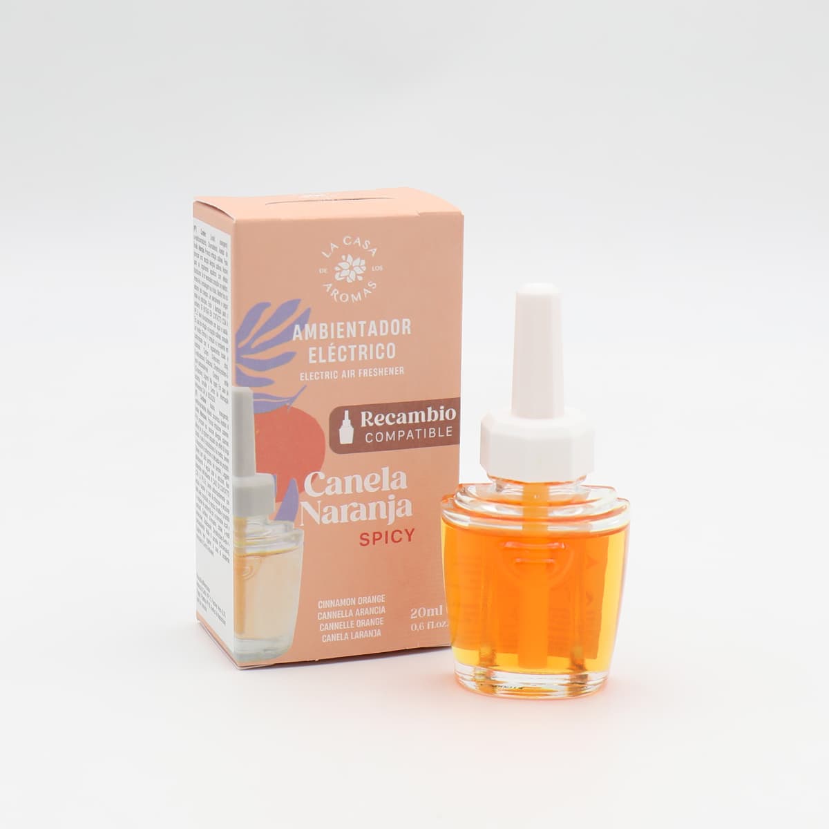 Recambio Canela Naranja para Ambientador Eléctrico