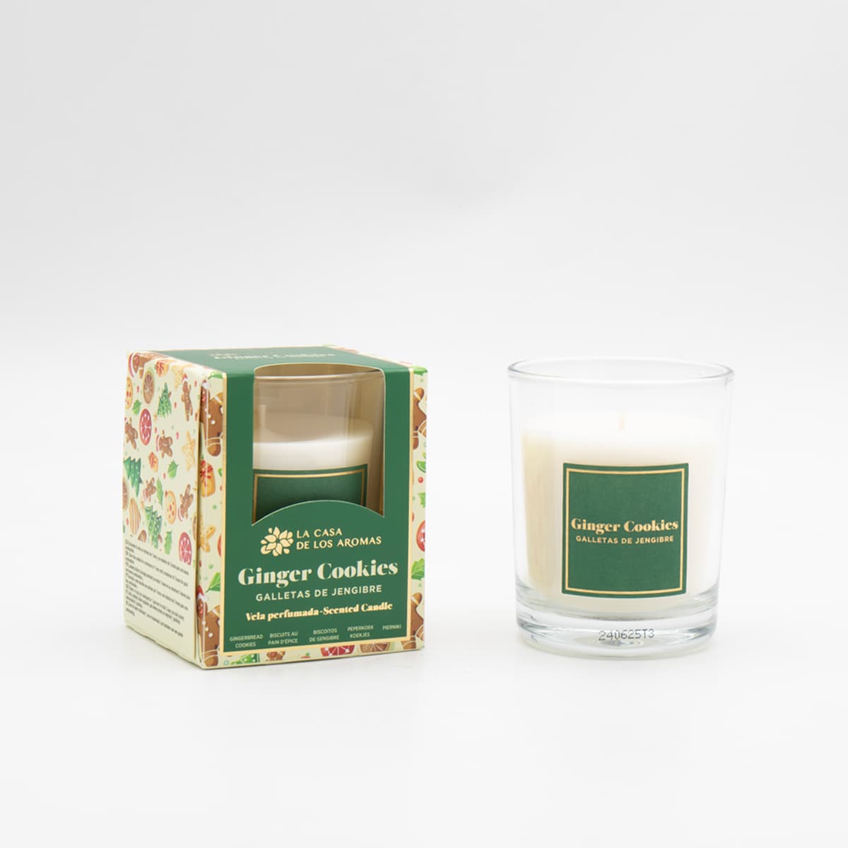 Vela Perfumada Navidad Ginger Cookies, 120g